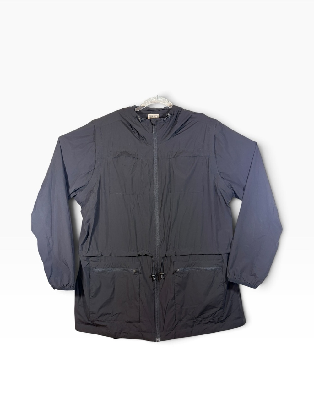 Duluth Trading Co Black Non Stop Hooded Utility Jacket XXL